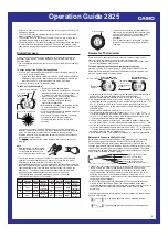 Предварительный просмотр 2 страницы Casio 2825 Operation Manual