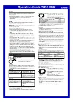 Предварительный просмотр 5 страницы Casio 2866 Operation Manual