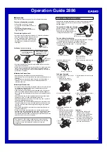 Preview for 4 page of Casio 2886 Operation Manual