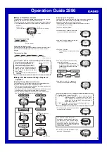 Preview for 6 page of Casio 2886 Operation Manual