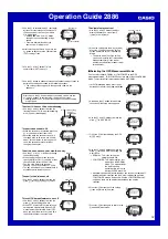 Preview for 12 page of Casio 2886 Operation Manual