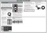 Preview for 3 page of Casio 2891 Operation Manual