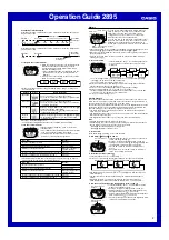 Preview for 2 page of Casio 2895 Operation Manual