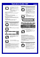 Preview for 2 page of Casio 2991 Operation Manual