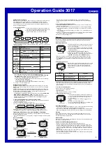 Предварительный просмотр 5 страницы Casio 3017 Operation Manual