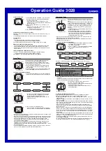 Предварительный просмотр 2 страницы Casio 3028 Operation Manual