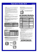 Предварительный просмотр 4 страницы Casio 3034 Operation Manual