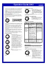 Preview for 3 page of Casio 3043 Operation Manual