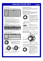 Preview for 6 page of Casio 3043 Operation Manual