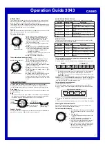 Preview for 7 page of Casio 3043 Operation Manual