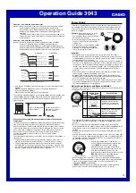 Preview for 10 page of Casio 3043 Operation Manual