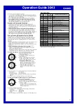 Preview for 14 page of Casio 3043 Operation Manual