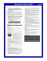 Preview for 4 page of Casio 3053 Operation Manual