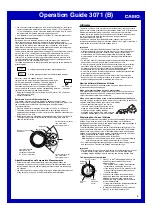 Preview for 5 page of Casio 3071 Operation Manual