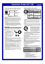 Предварительный просмотр 10 страницы Casio 3071 Operation Manual