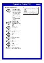 Предварительный просмотр 10 страницы Casio 3073 Operation Manual