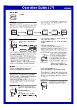 Casio 3075 Operation Manual предпросмотр