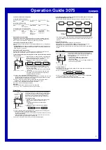 Preview for 2 page of Casio 3075 Operation Manual