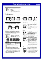 Casio 3118 Operation Manual preview