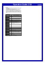 Preview for 3 page of Casio 3122 Operation Manual