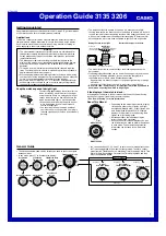 Preview for 1 page of Casio 3135 Operation Manual