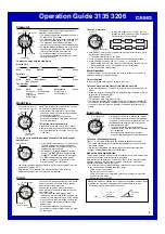 Preview for 8 page of Casio 3135 Operation Manual