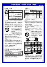 Preview for 10 page of Casio 3135 Operation Manual