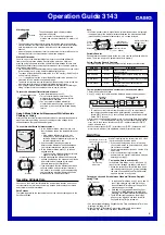 Preview for 6 page of Casio 3143 Operation Manual