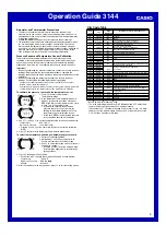 Предварительный просмотр 9 страницы Casio 3144 Operation Manual