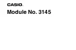 Casio 3145 Manual preview