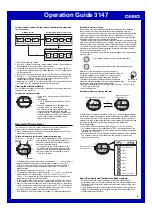 Preview for 6 page of Casio 3147 Operation Manual