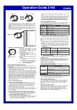 Preview for 3 page of Casio 3148 Operation Manual