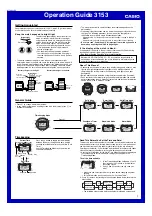 Предварительный просмотр 1 страницы Casio 3153 Operation Manual