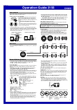 Casio 3155 Operation Manual preview