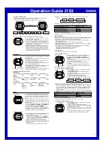 Preview for 3 page of Casio 3163 Operation Manual