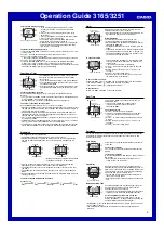 Preview for 2 page of Casio 3165 Operation Manual