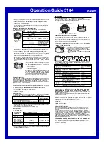 Preview for 6 page of Casio 3184 Operation Manual