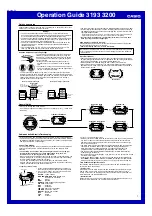 Casio 3193 Operation Manual preview