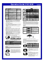 Preview for 6 page of Casio 3193 Operation Manual