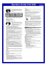 Preview for 7 page of Casio 3193 Operation Manual