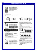 Casio 3196 Operation Manual preview