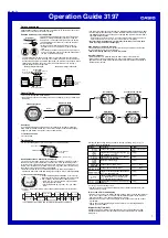 Casio 3197 Operation Manual preview