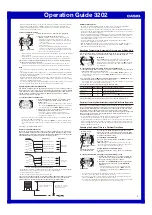 Preview for 3 page of Casio 3202 Operation Manual