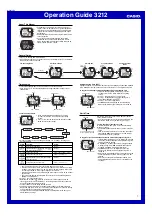 Casio 3212 Operation Manual preview
