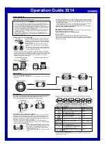 Casio 3214 Operation Manual предпросмотр