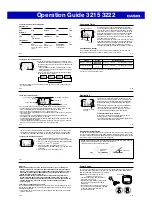 Preview for 6 page of Casio 3215 Operation Manual