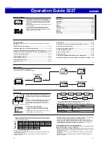 Casio 3227 Operation Manual preview