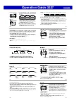 Preview for 3 page of Casio 3227 Operation Manual