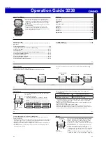 Casio 3238 Operation Manual preview