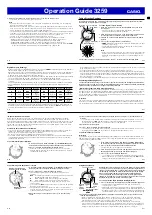 Preview for 4 page of Casio 3259 Operation Manual